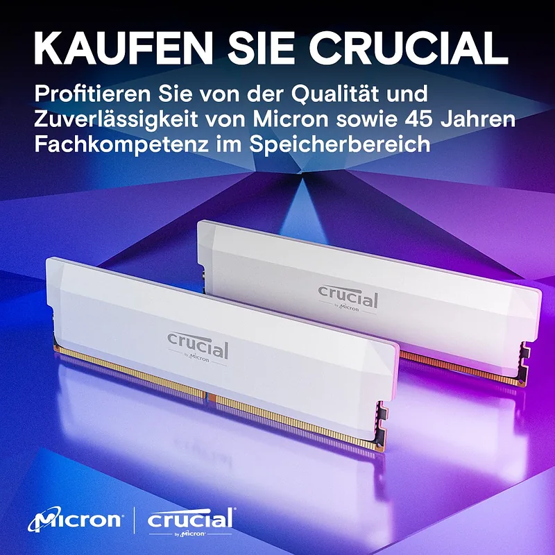 Crucial 32GB PC 6000 KIT (2x16GB) Pro Overclocking