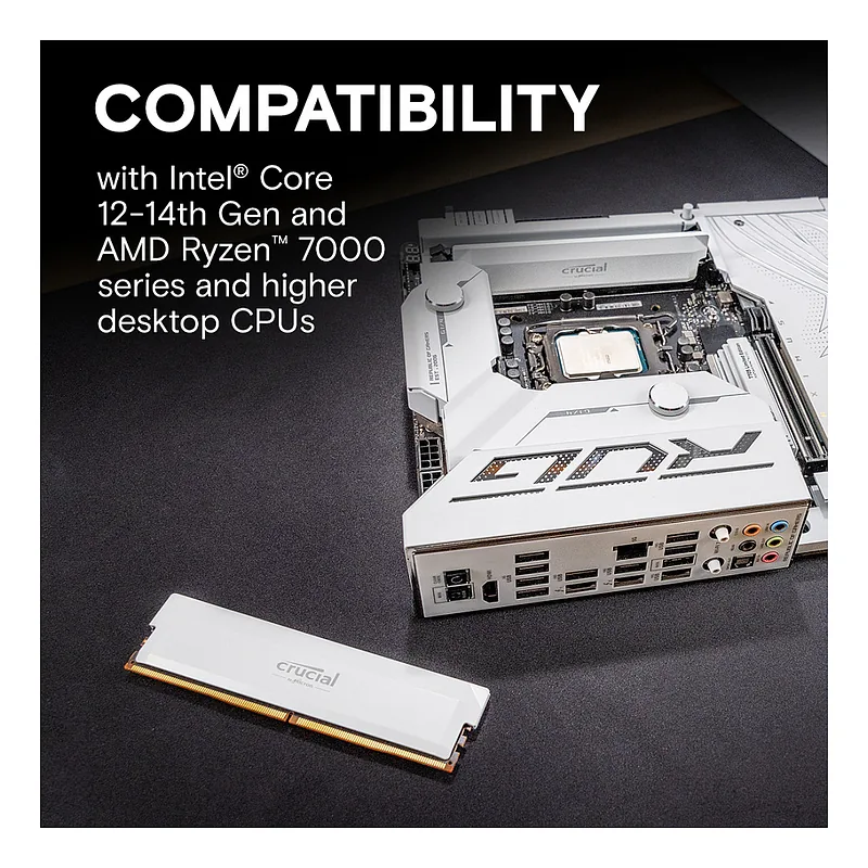 Crucial 32GB PC 6000 KIT (2x16GB) Pro Overclocking