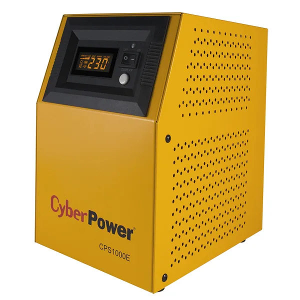 CyberPower CPS1000E puhvertoiteallikas (UPS) Online UPS 1 kVA 700 W 2 vahelduvvoolu kontakt
