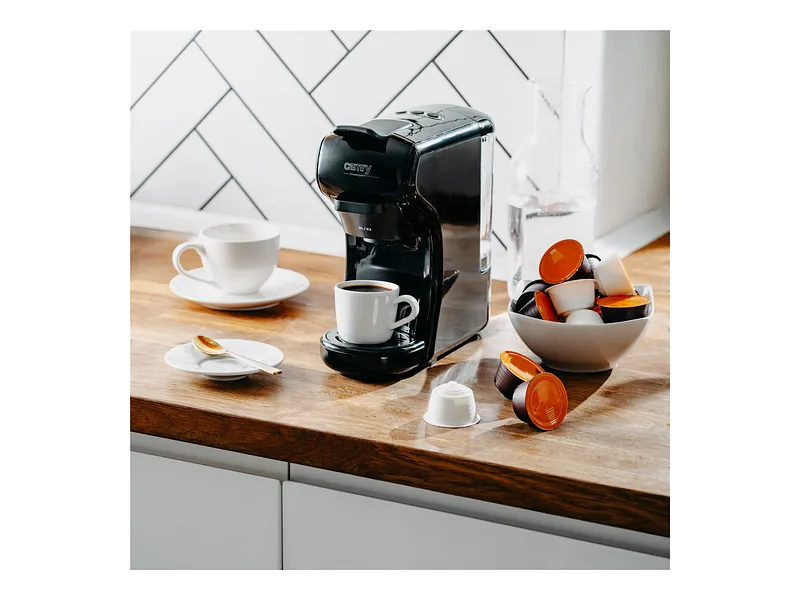 Camry, Multi-capsule espresso machine, CR 4414bb, Pump pressure 19 bar, Capsule, 1450 W, Black