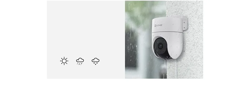 EZVIZ H8c Turret IP security camera Indoor & outdoor 1920 x 1080 pixels Ceiling/wall