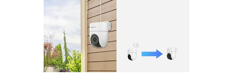 EZVIZ H8c Turret IP security camera Indoor & outdoor 1920 x 1080 pixels Ceiling/wall