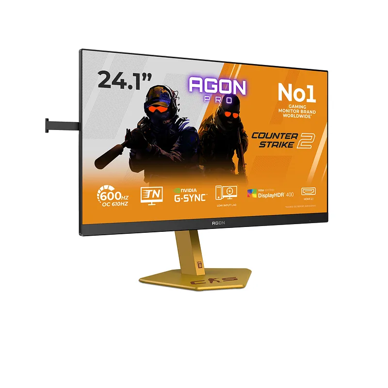AOC AGON PRO CS24A PC lamekuvar 61,2 cm (24.1″) 1920 x 1080 pikslit Full HD LED Must