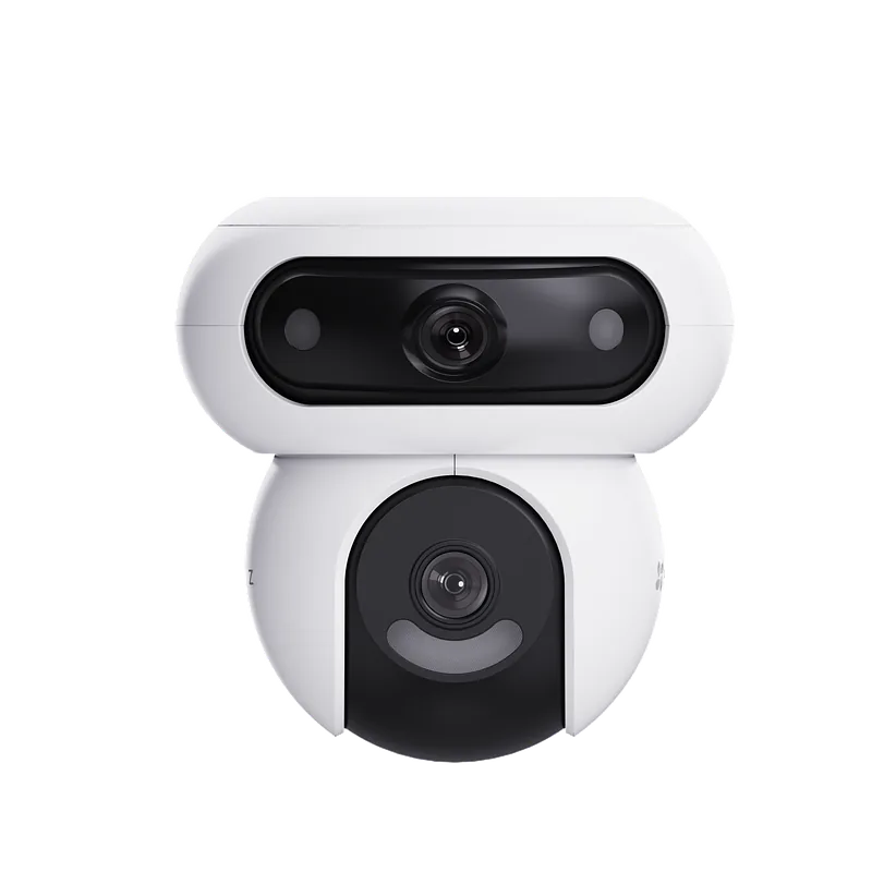 EZVIZ Battery-Powered PT IP Camera with Solar Panel Kit, CS-HB90x/SP, 4+4 MP, 2.8mm/6mm, IP65, H.264/H.265, Micro SD, Max. 512 GB