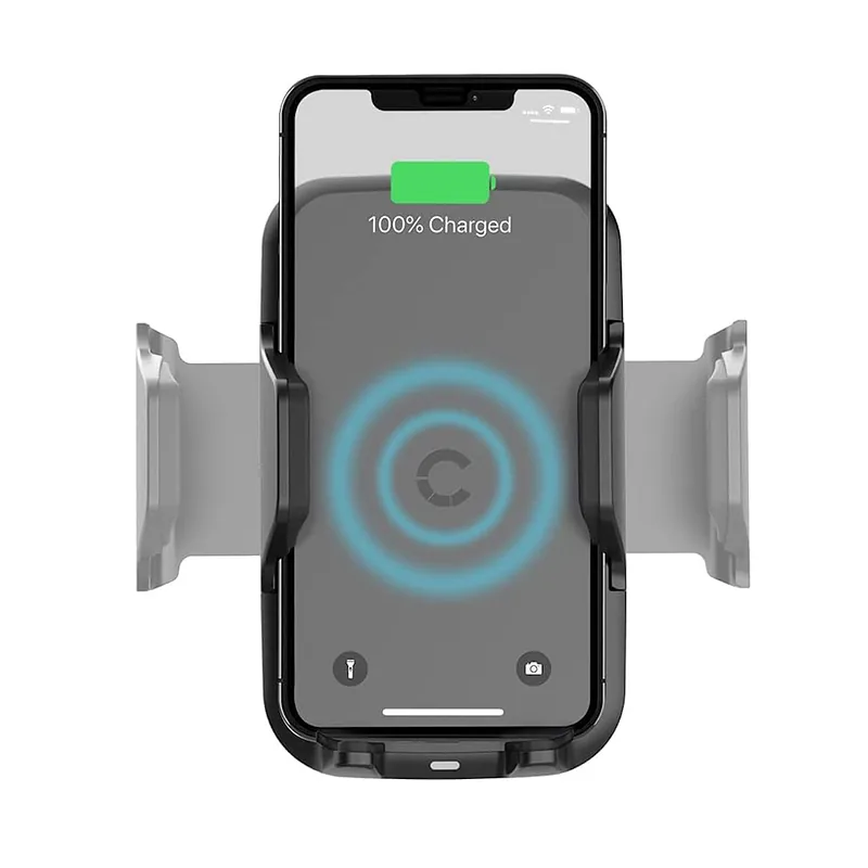Cygnett CY348WLCCH ExoDrive Wireless 10W Phone Charger + Window Mount + auto power adapter Black/Gray