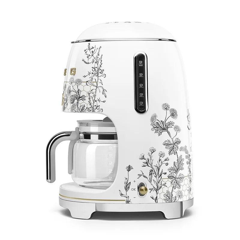 Smeg 50’s Style Drip Filter Coffee Machine DCF02WHEU White