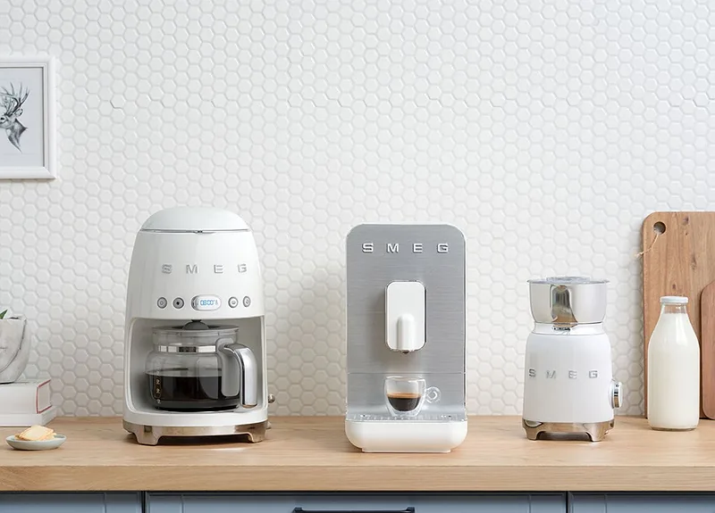 Smeg 50’s Style Drip Filter Coffee Machine DCF02WHEU White