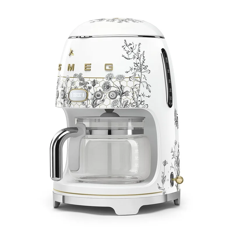 Smeg 50’s Style Drip Filter Coffee Machine DCF02WHEU White