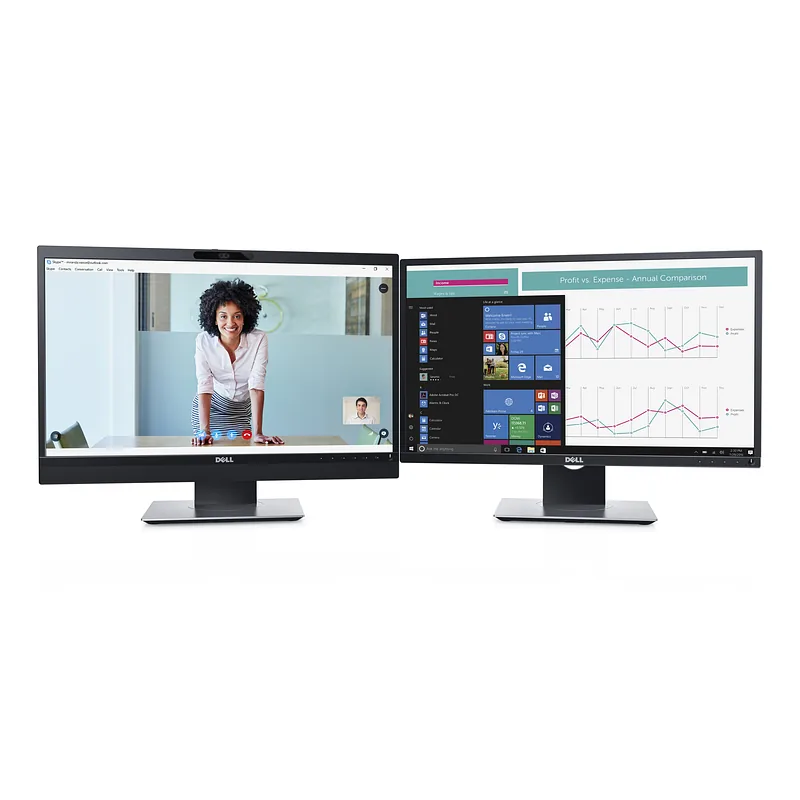 DELL P2418HZ LED display 61 cm (24″) 1920 x 1080 pikslit Full HD LCD Must