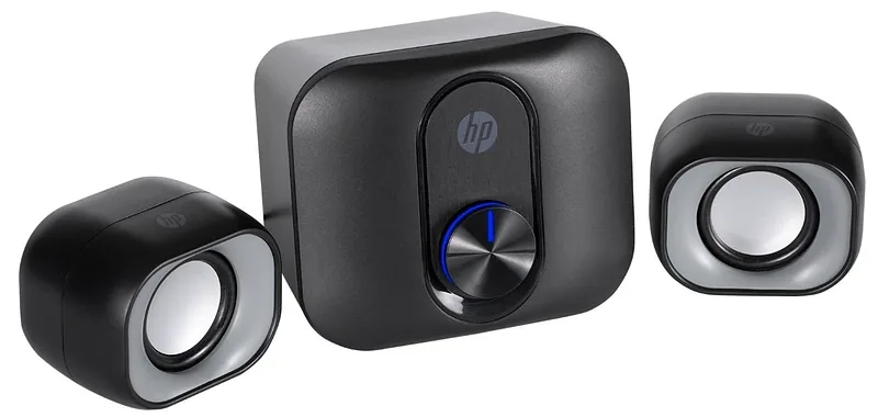 HP DHS-2111S kõlarikomplekt 11 W Must 2.1 kanalid 1 kõlar 6 W