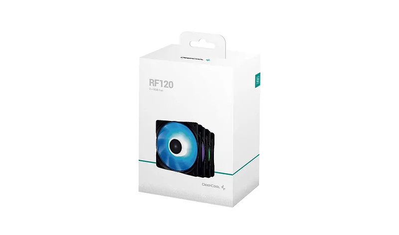 DeepCool RF120-3in1 Arvuti korpus Ventilaator 12 cm Must 3 tk