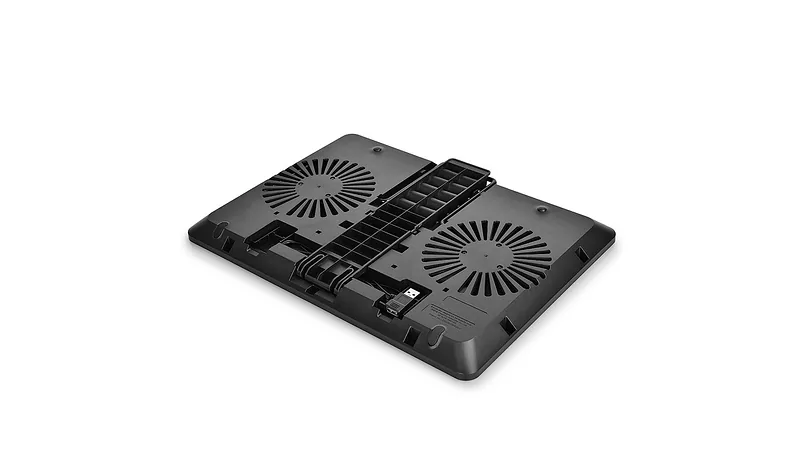 DeepCool U PAL jahutusalus sülearvutile 39,6 cm (15.6″) 1000 RPM Must