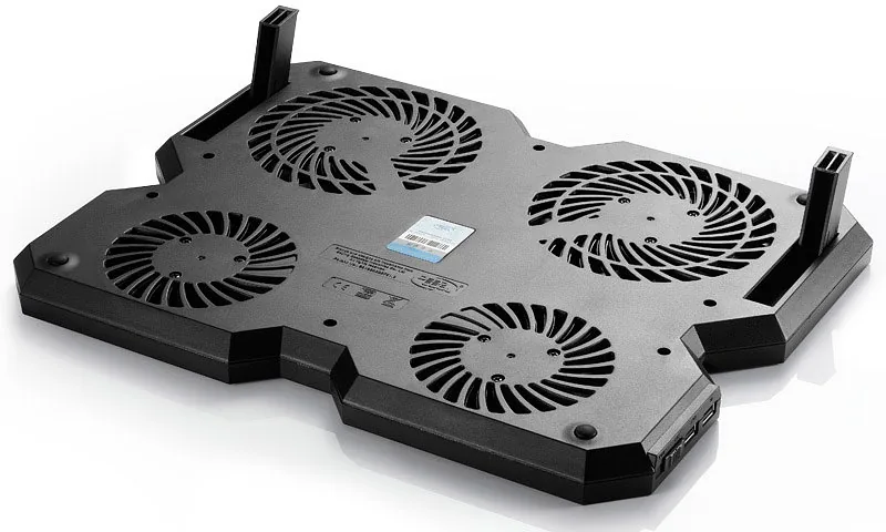 DeepCool Multi Core X6 jahutusalus sülearvutile 39,6 cm (15.6″) 1300 RPM Must