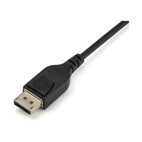 StarTech DisplayPort 1.4 Cable – 6.6 ft / 2m – VESA Certified – 8K60Hz – HBR3 – HDR – DP to DP Mon Cable – 8K DisplayPort Cable
