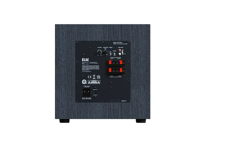 ELAC Debut 3.0 DS123 aktiivsubwoofer, must