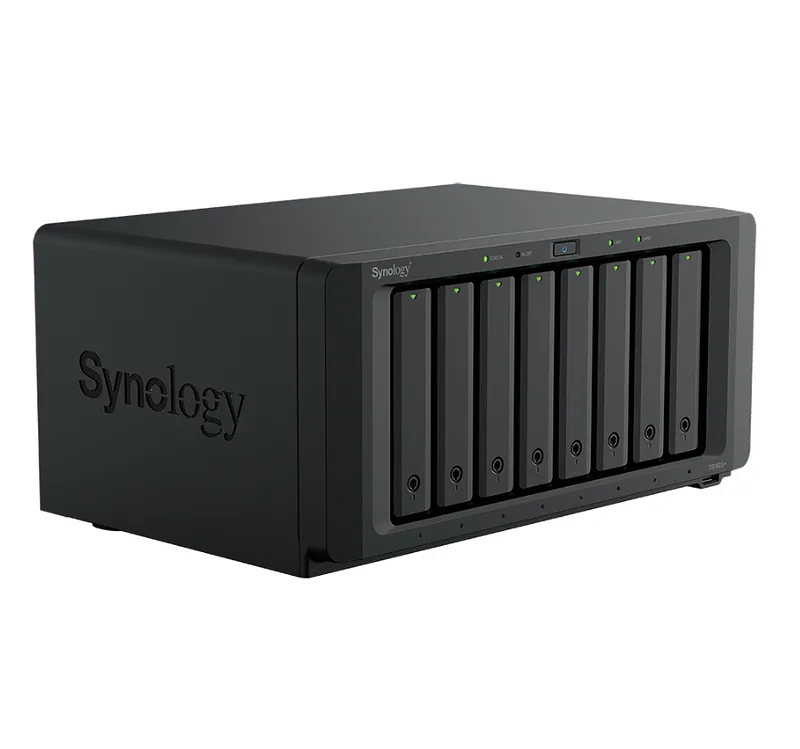 Synology DiskStation, DS1825+, AMD Ryzen, V1500B, 8 GB, DDR4, Black