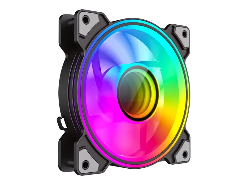 Gamemax Case Fan, DUAL RING INFINITY BK, Black