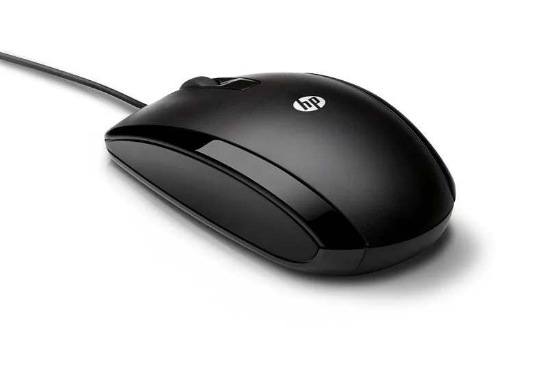 HP X500 Wired Mouse hiir Kontor USB tüüp A Optiline