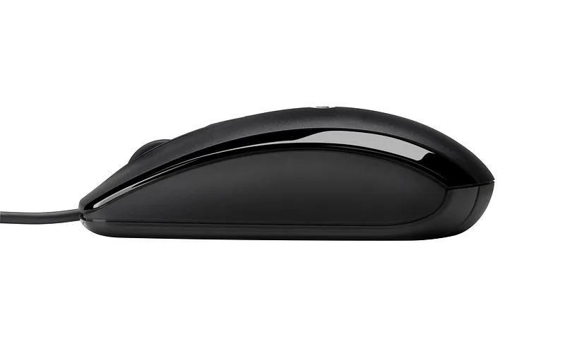 HP X500 Wired Mouse hiir Kontor USB tüüp A Optiline
