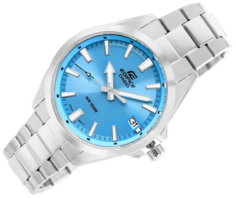 CASIO Edifice EFV-100D-2BVUEF Men’s Watch 10 BAR / silver
