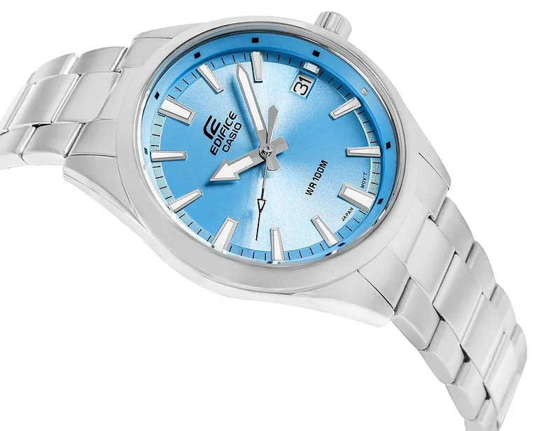CASIO Edifice EFV-100D-2BVUEF Men’s Watch 10 BAR / silver