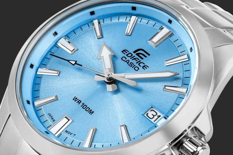 CASIO Edifice EFV-100D-2BVUEF Men’s Watch 10 BAR / silver