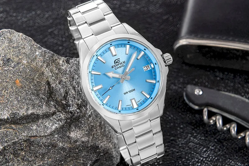 CASIO Edifice EFV-100D-2BVUEF Men’s Watch 10 BAR / silver