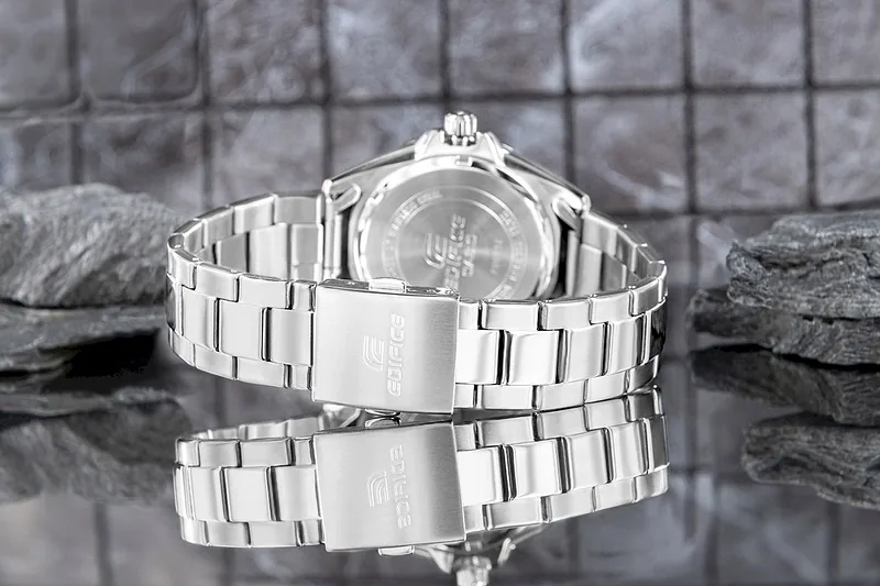CASIO Edifice EFV-100D-2BVUEF Men’s Watch 10 BAR / silver