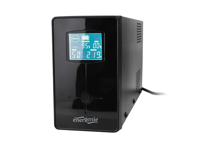 Energenie by Gembird Line-In 650VA 2xIEC, 1xSCHUKO 230V, LCD