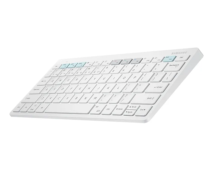 Samsung EJ-B3400UWEGEU mobiilseadme klaviatuur Bluetooth Valge