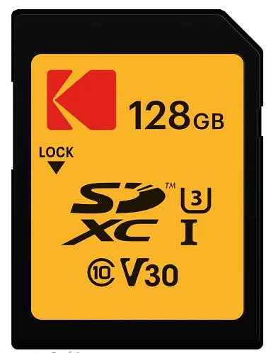 Kodak SDXC 128GB UHS-I U3 V30 Ultra Performance