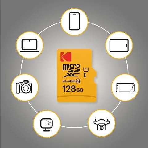 Kodak MicroSDXC 128GB UHS-I U3 Ultra