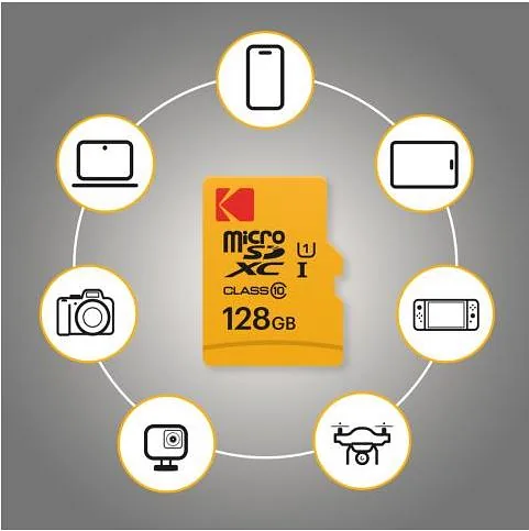 Kodak MicroSDHC 16GB UHS-I U1 V10 A1 Premium