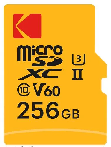 Kodak MicroSDXC 256GB UHS-II U3 A1 V60 Ultra Pro