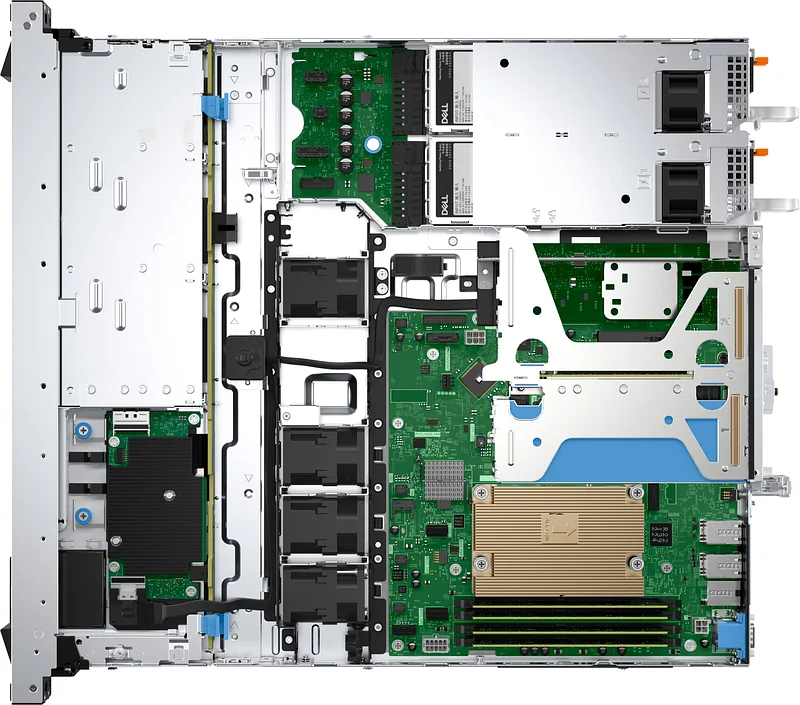 DELL PowerEdge R360 server 480 GB Püstik (1U) Intel Xeon 6 6369P 3,3 GHz 64 GB DDR5-SDRAM 700 W