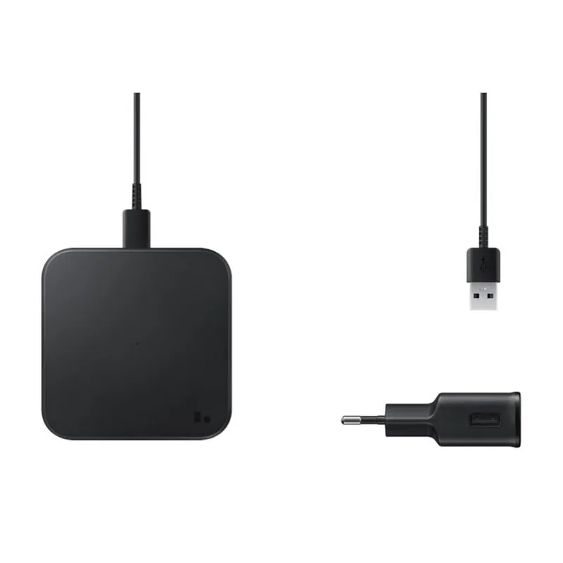 Samsung EP-P1300TBEGEU mobiilseadme laadija Kõrvaklapid, Nutitelefon Must Traadita laadimine Kiirlaadimine Hoonesisene