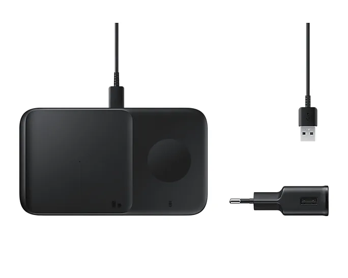 Samsung EP-P4300BBEGEU mobiilseadme laadija Kõrvaklapid, Nutitelefon, Nutikell Must Traadita laadimine Kiirlaadimine Hoonesisene
