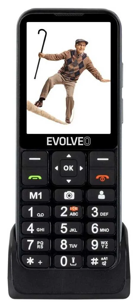 Evolveo EasyPhone LT Black