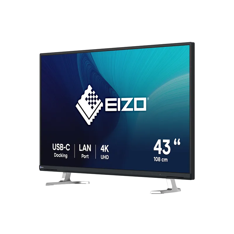 EIZO FlexScan EV4340X-BK PC lamekuvar 108 cm (42.5″) 3840 x 2160 pikslit 4K Ultra HD LCD Must