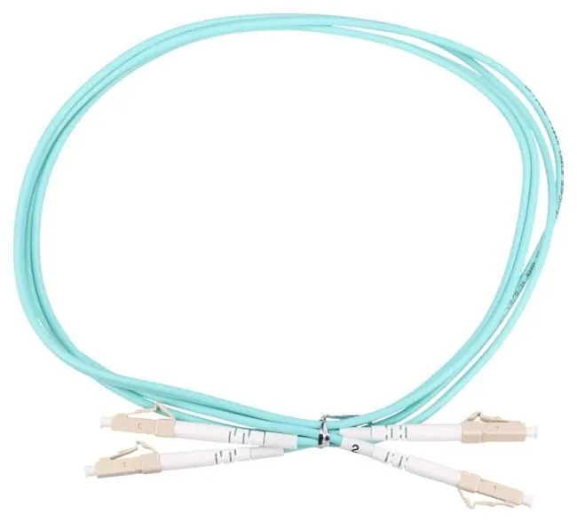 Extralink LC/UPC-LC/UPC | Wielomodowy, OM3, Duplex, 3mm, 5m
