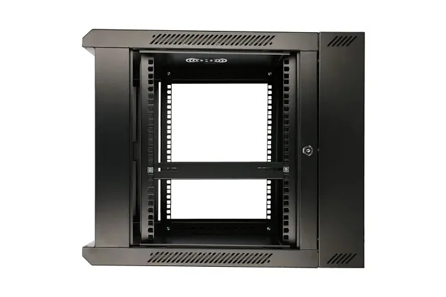 Extralink EX.12943- 9U 600×600 AZH Czarna | Szafa rack | montowana na ścianie, dwusekcyjna