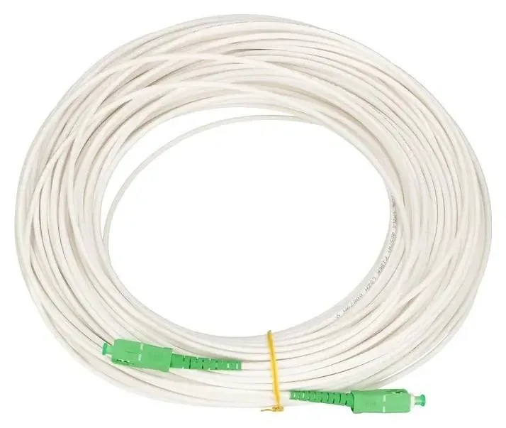 Extralink SC/APC-SC/APC | LSZH, Jednomodowy, Simplex, G.657A1, 3mm, 60m, biały