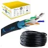 Extralink CAT6 FTP (F/UTP) Zewnętrzny żelowany | Kabel sieciowy skrętka | 305M