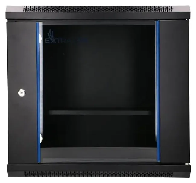 Extralink Lite 9U 530X400 Wall-Mounted Rackmount Cabinet Black