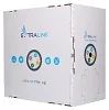 Extralink CAT5E FTP (F/UTP) V2 Zewnętrzny | Kabel sieciowy skrętka | 305M