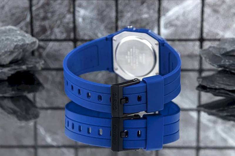 CASIO Unisex Watch F-91WB-2A1EF / blue