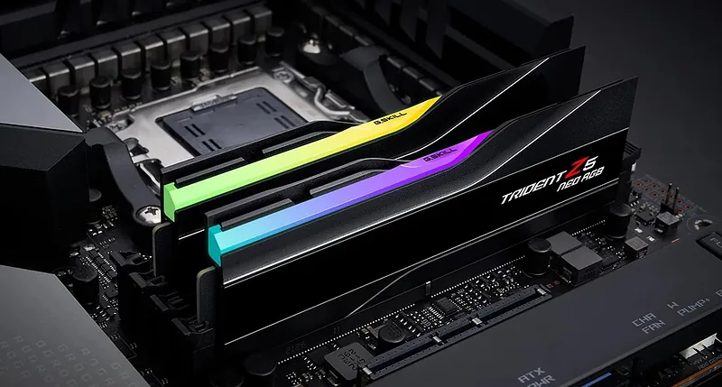 G.Skill Trident Z5 Neo RGB F5-6000J3244G64GX4-TZ5NR memory module 256 GB 4 x 64 GB DDR5 6000 MT/s
