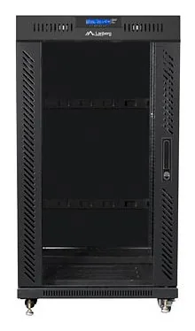 Lanberg FF01-6622-12BL rack cabinet 22U Freestanding rack Black