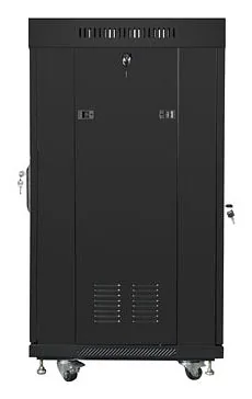 Lanberg FF01-6622-12BL rack cabinet 22U Freestanding rack Black