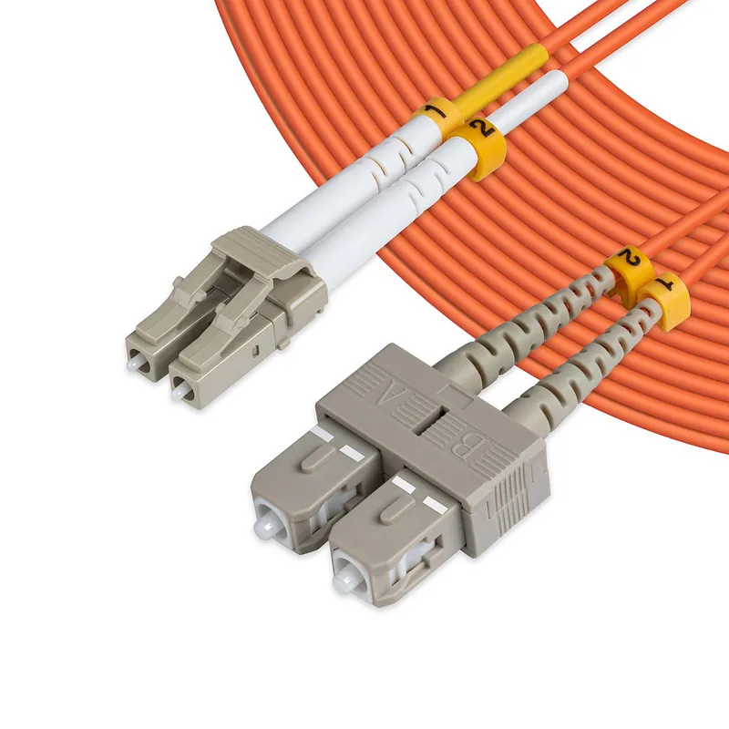 Microconnect FIB422001-2 InfiniBand ja kiudoptilised kaablid 1 m LC SC Oranž